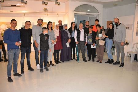 افتتاح معرض " من الغضب الى الأمل " للفنانانين محمد وغالية رضا